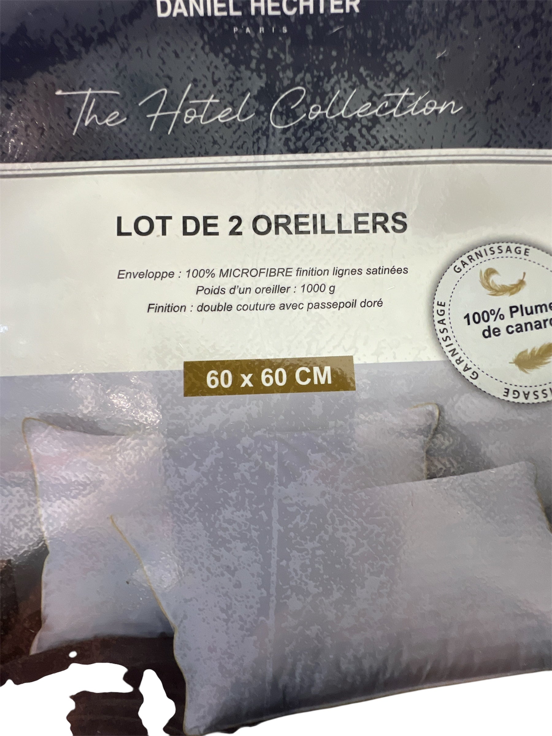 Oreiller lot de 2