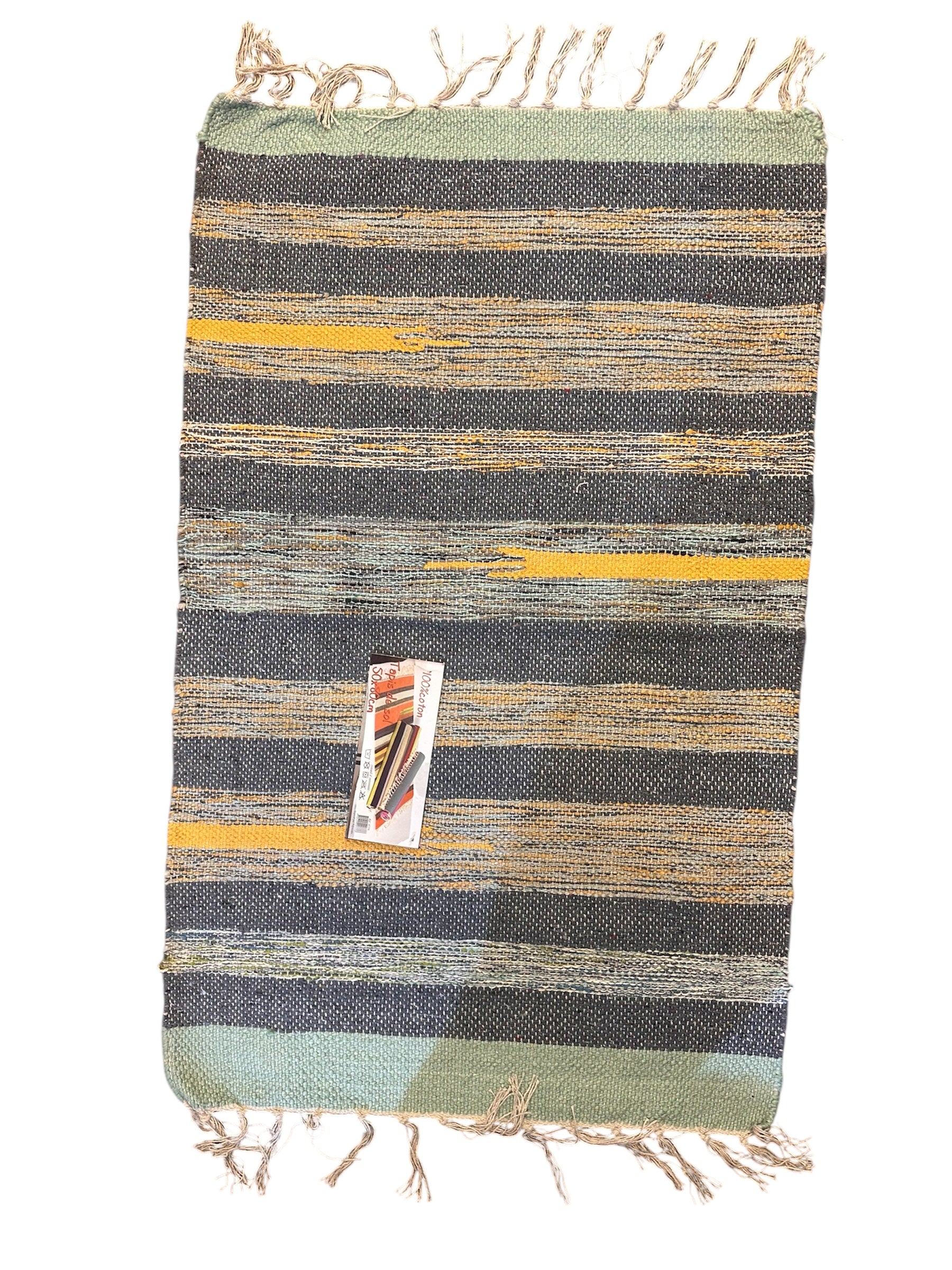 Tapis de sol 100 % coton – 50 × 80 cm