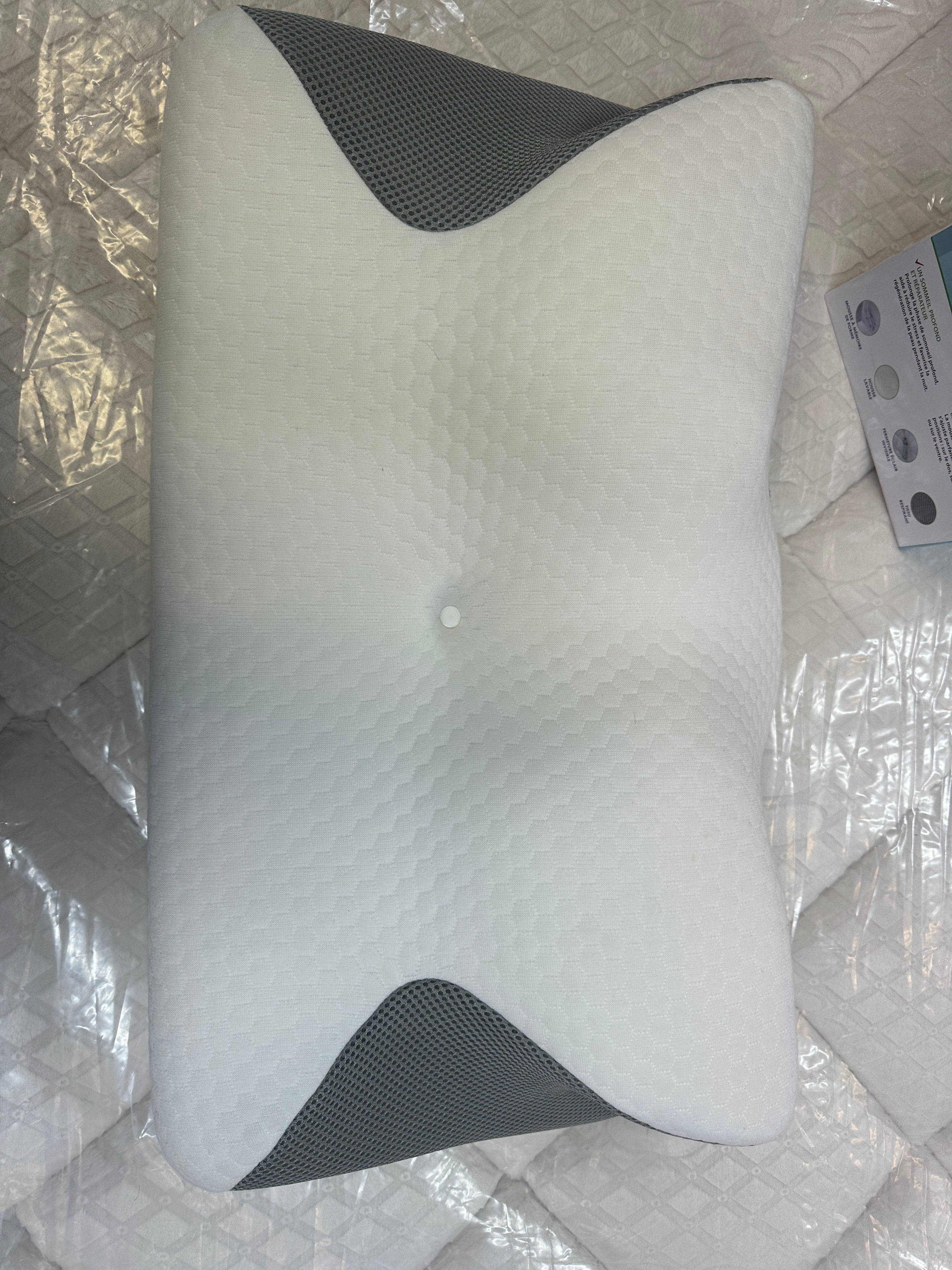 Oreiller Ergonomique à Mémoire de Forme